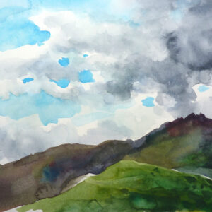 Sant Pere de Rodes + nubes