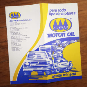 Díptico Motoroil