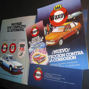 Impresos promoción WAXOYL
