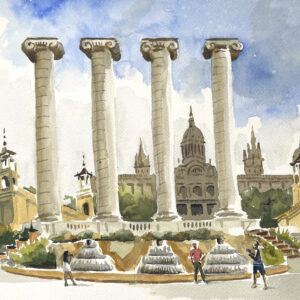 Montjuïc (les 4 columnes)